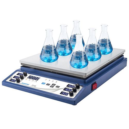 Multi-position magnetic stirrer with heating WIGGENS WH620